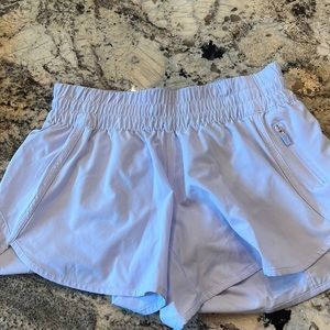 Light purple lulu lemon shorts
